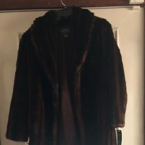Women’s Brown Fur coat from  Ralph Lauren Polo